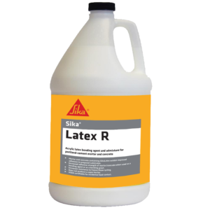 SikaLatex R Acrylic latex bonding agent/admixture for portland-cement mortar/concrete
